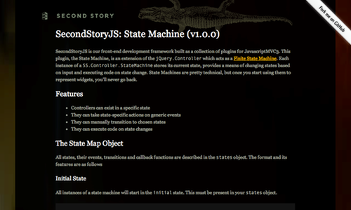 SecondStoryJS State Machine